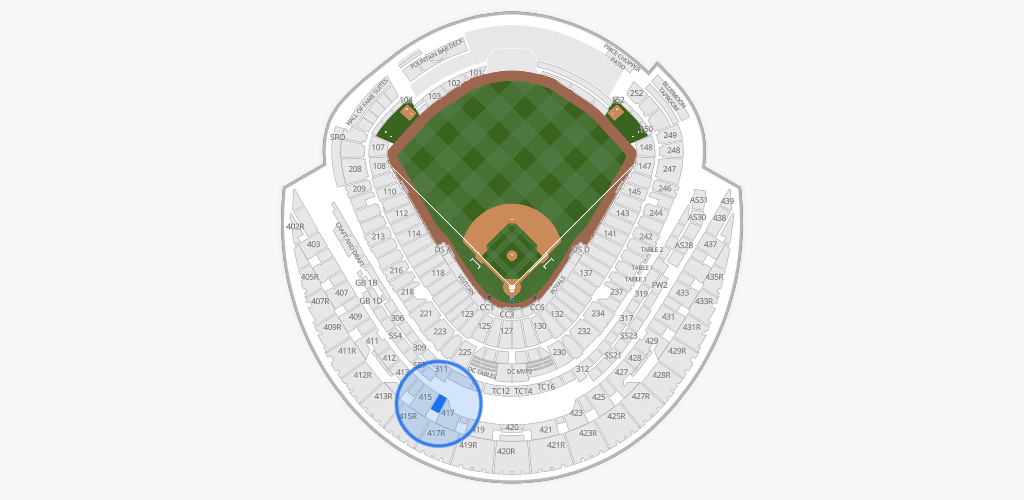 Kauffman Stadium Seating Chart