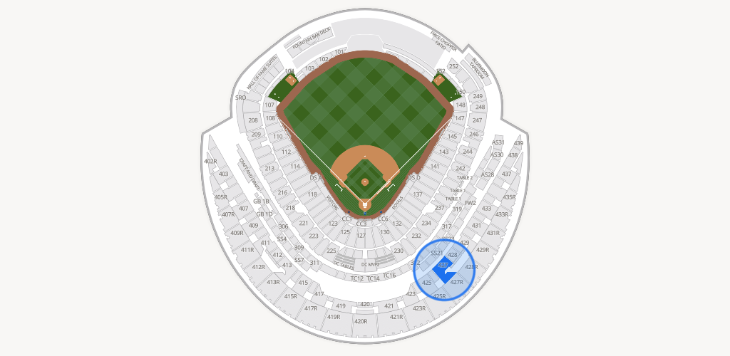 Kauffman Stadium Seating Chart