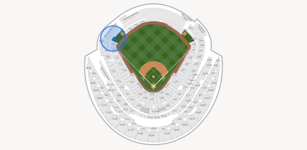Kauffman Stadium Seating Chart