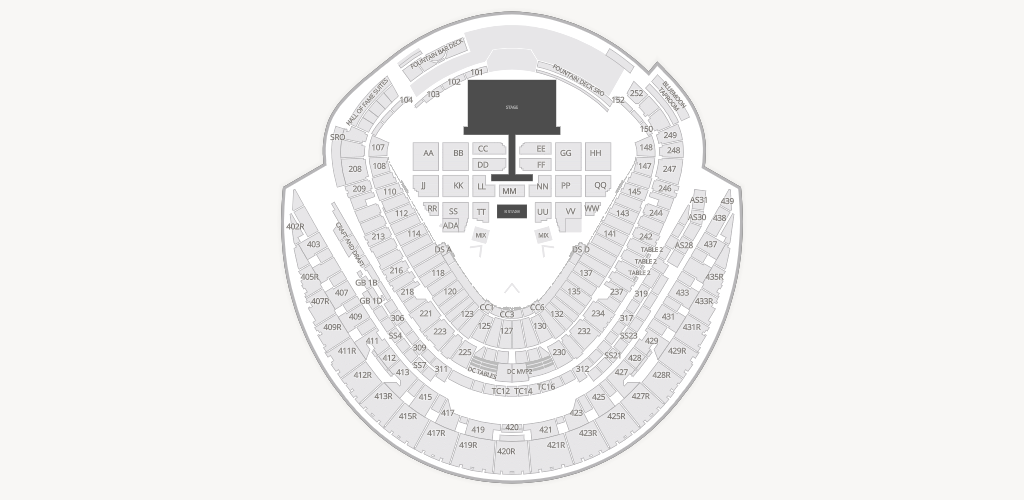 Kauffman Stadium Seating Chart