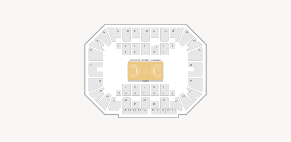 Kay Yeager Coliseum Seating Chart