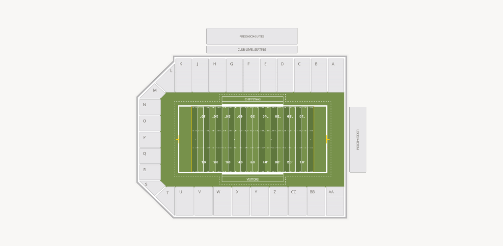 Kelly Shorts Stadium Seating Chart