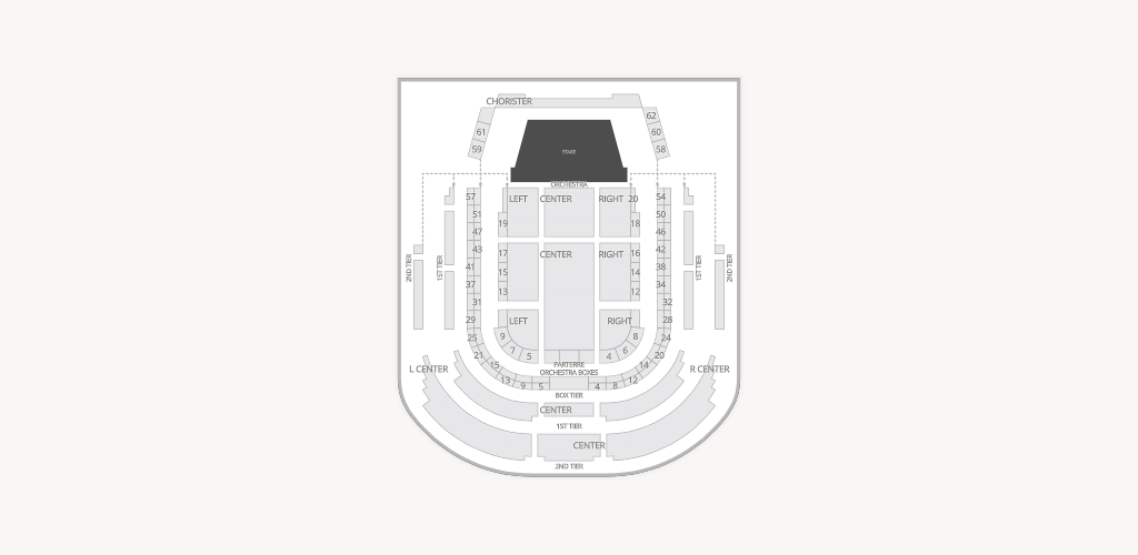 Kennedy Center - Concert Hall Seating Chart