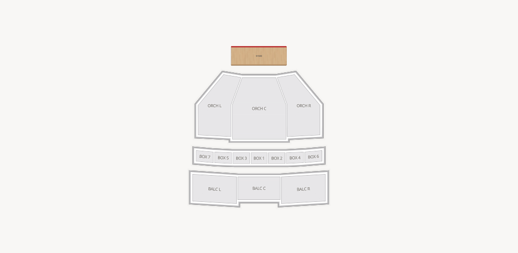 Kennedy Center Eisenhower Theater Seating Chart