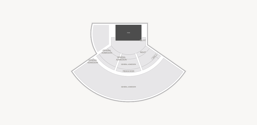 KettleHouse Amphitheater Seating Chart