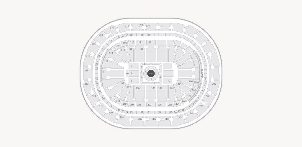 KeyBank Center Seating Chart