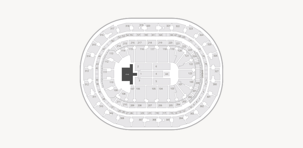 KeyBank Center Seating Chart