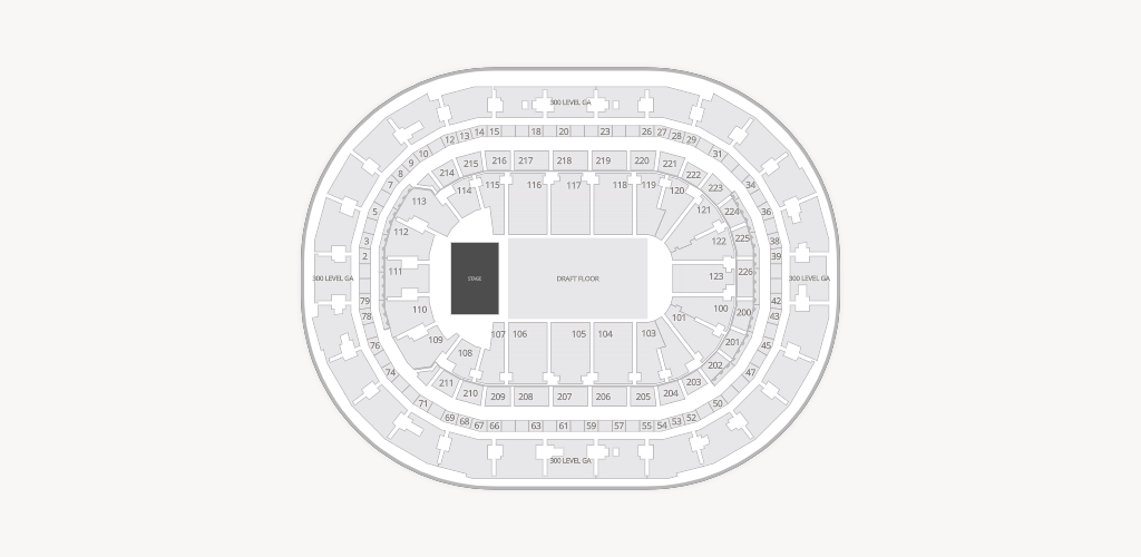KeyBank Center Seating Chart
