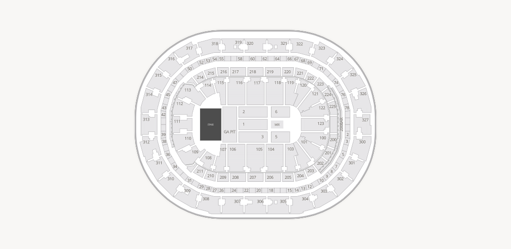 KeyBank Center Seating Chart