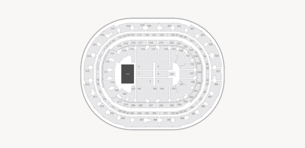 KeyBank Center Seating Chart