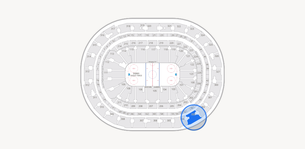 KeyBank Center Seating Chart