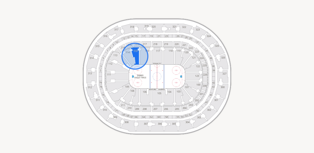 KeyBank Center Seating Chart
