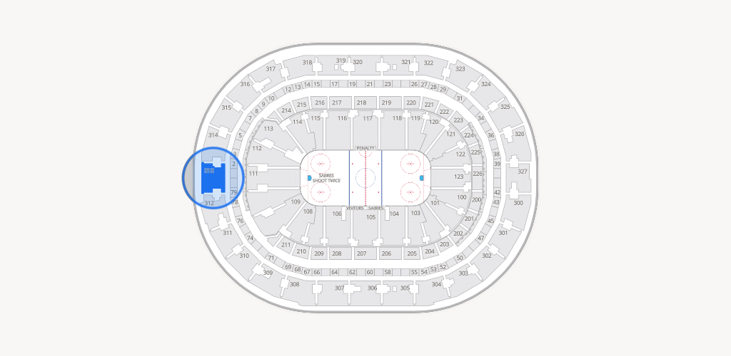 KeyBank Center Seating Chart