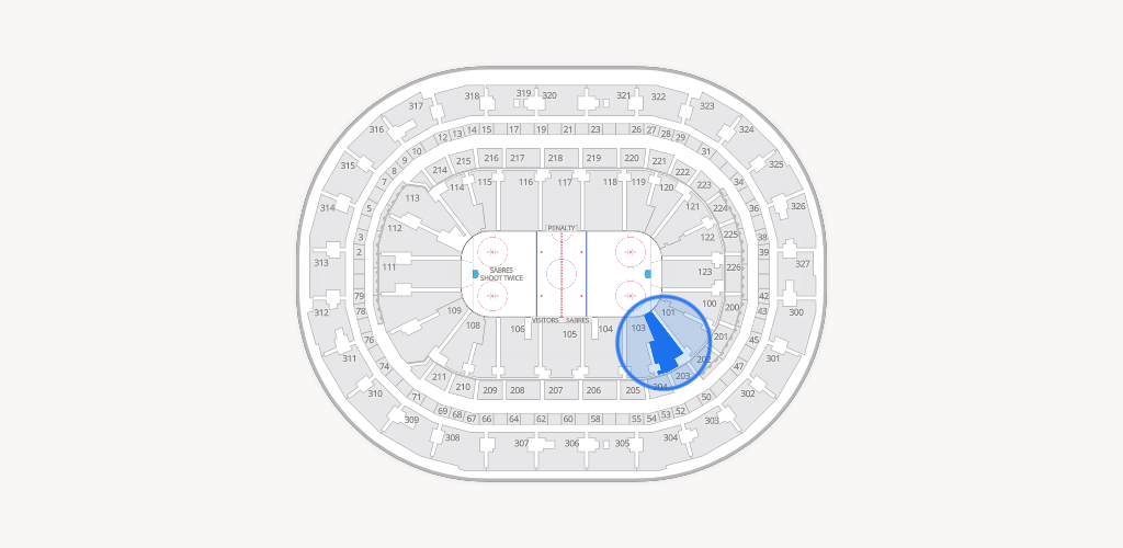 KeyBank Center Seating Chart