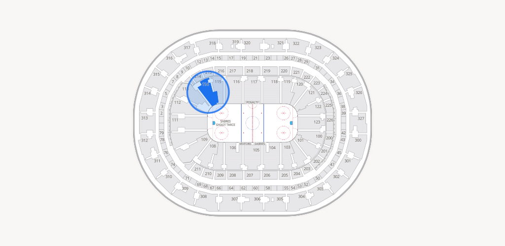 KeyBank Center Seating Chart
