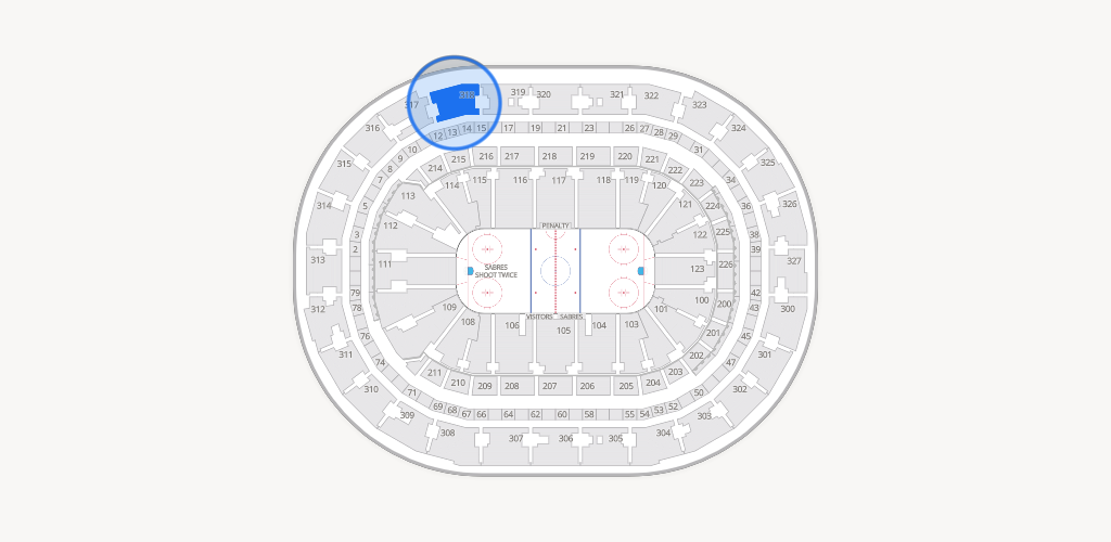 KeyBank Center Seating Chart