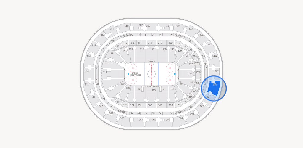 KeyBank Center Seating Chart