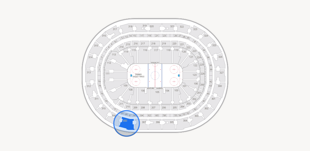 KeyBank Center Seating Chart