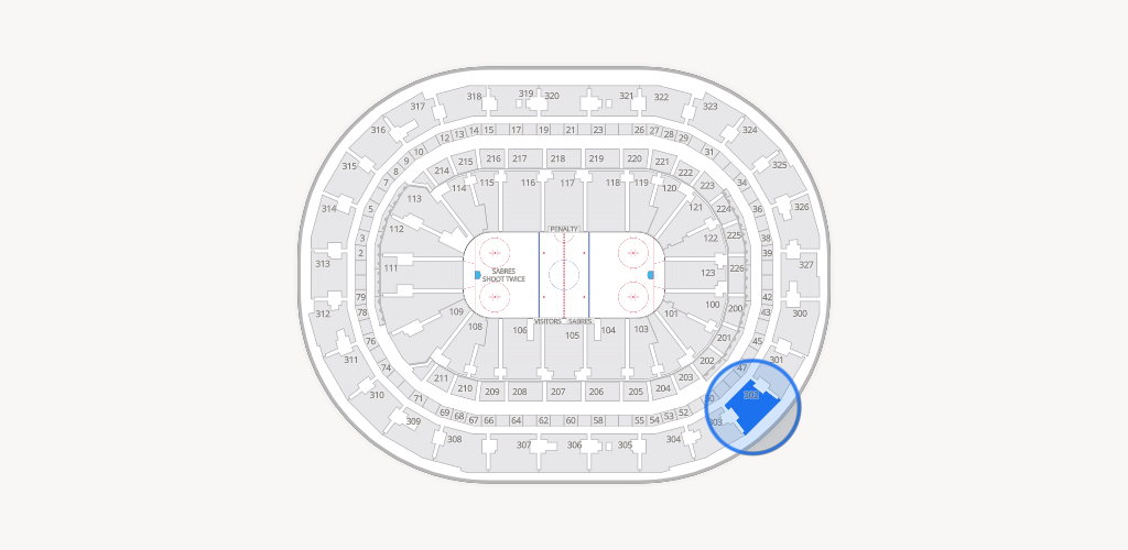 KeyBank Center Seating Chart
