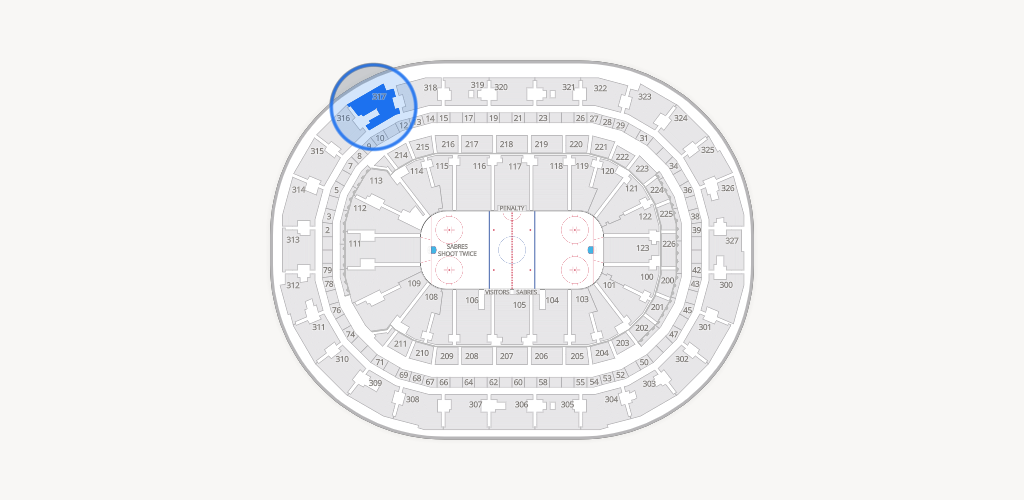 KeyBank Center Seating Chart