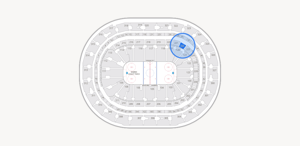 KeyBank Center Seating Chart