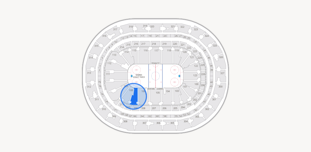 KeyBank Center Seating Chart