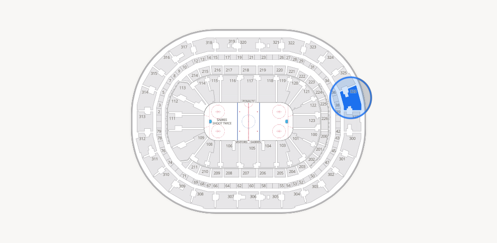 KeyBank Center Seating Chart