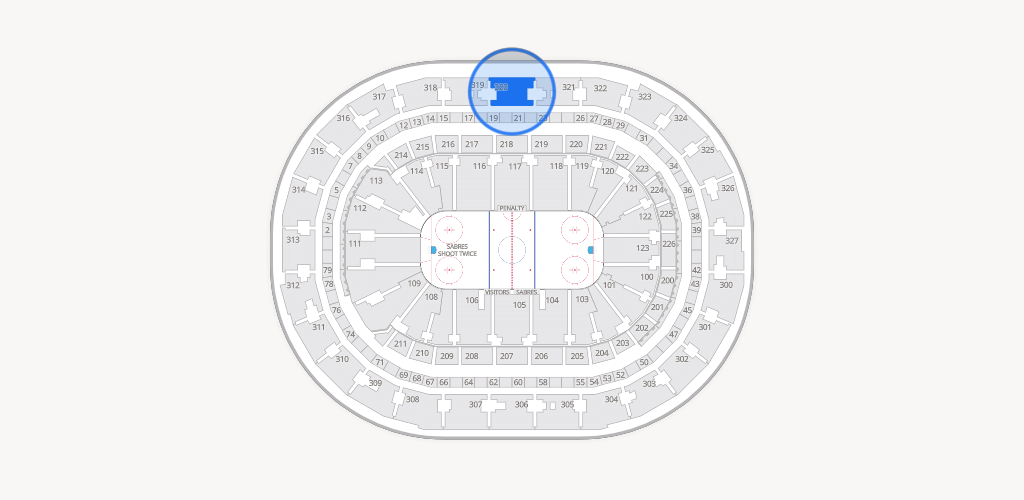 KeyBank Center Seating Chart