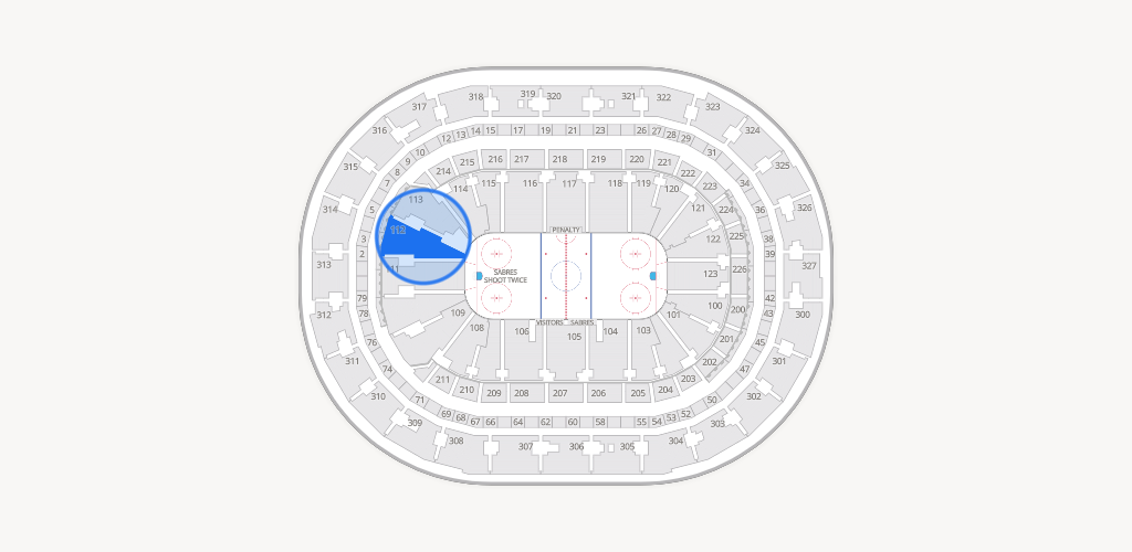 KeyBank Center Seating Chart