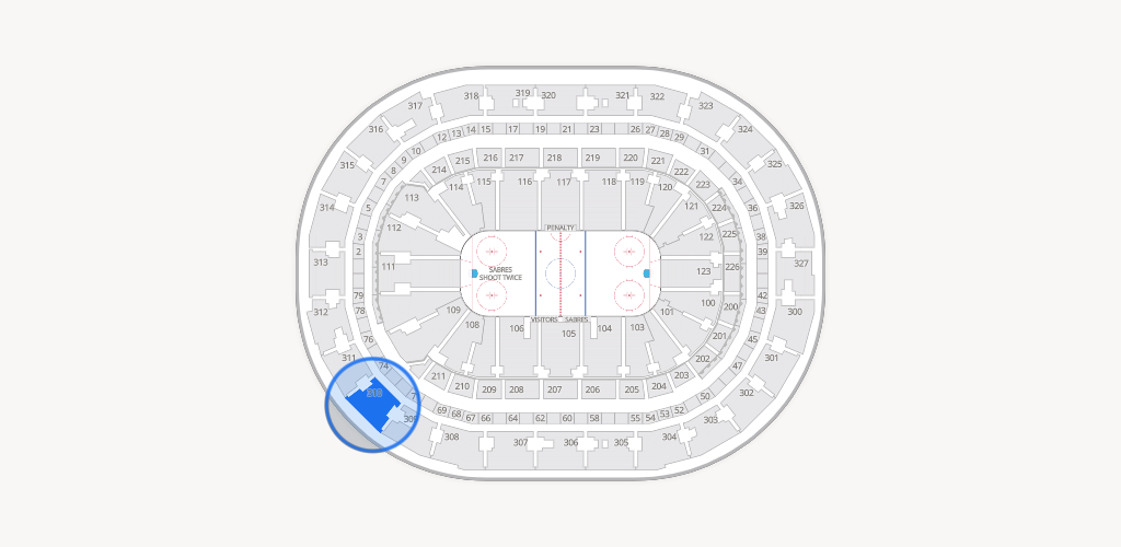 KeyBank Center Seating Chart