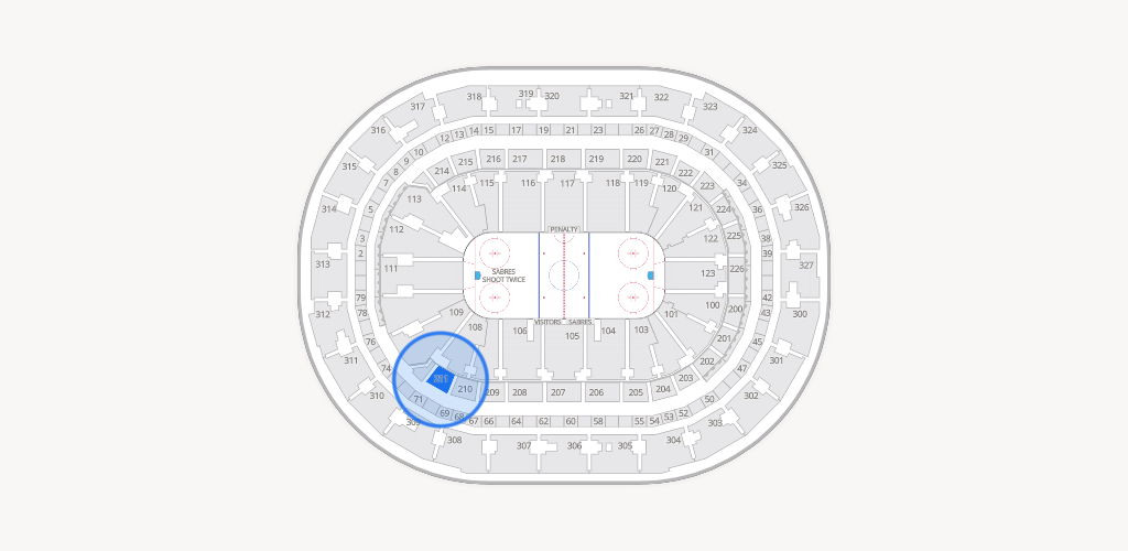 KeyBank Center Seating Chart