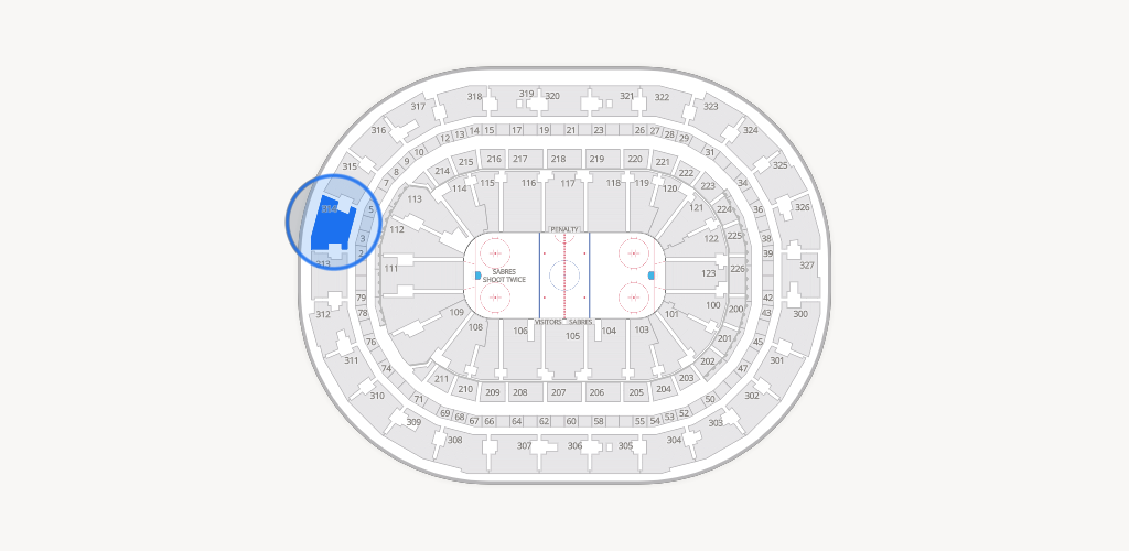 KeyBank Center Seating Chart