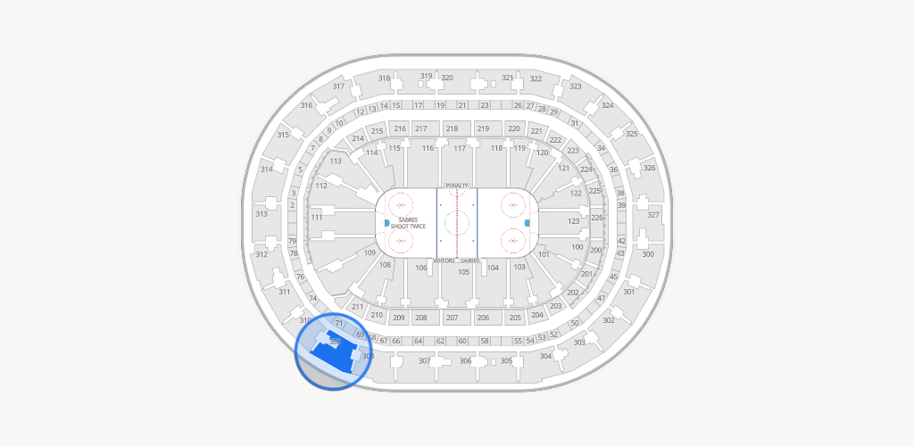 KeyBank Center Seating Chart