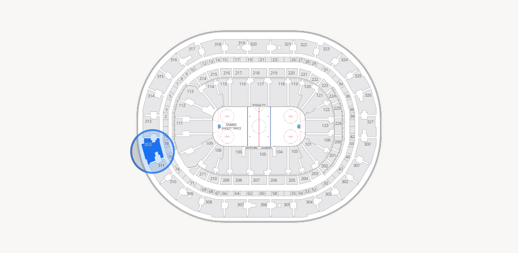 KeyBank Center Seating Chart