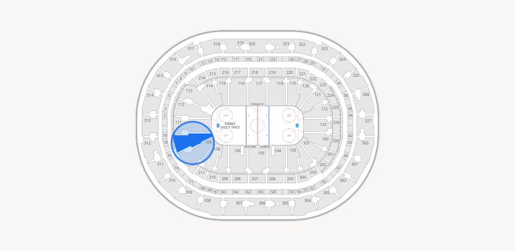 KeyBank Center Seating Chart
