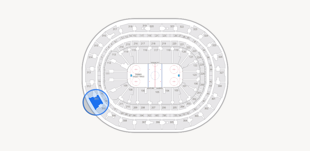 KeyBank Center Seating Chart