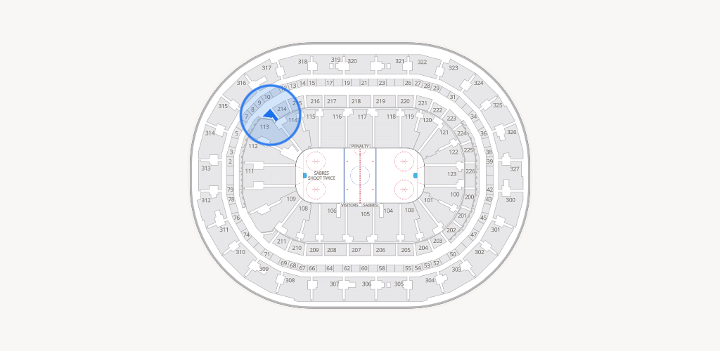 KeyBank Center Seating Chart