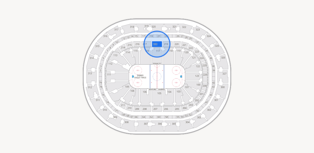 KeyBank Center Seating Chart