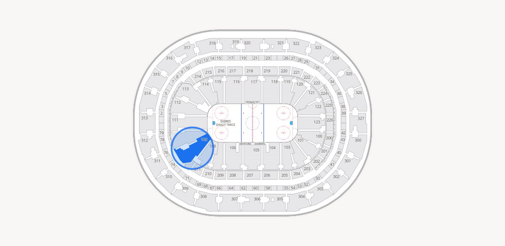 KeyBank Center Seating Chart