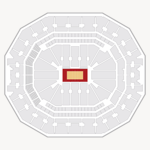 KFC Yum! Center seating chart