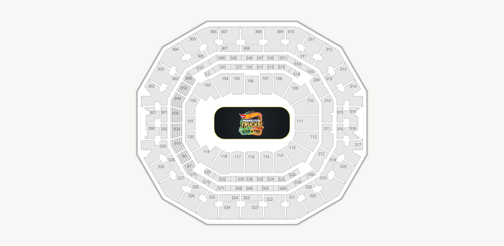 KFC Yum! Center Seating Chart