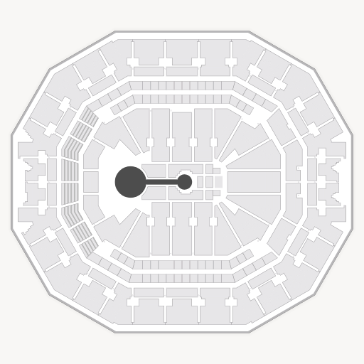 KFC Yum! Center seating chart