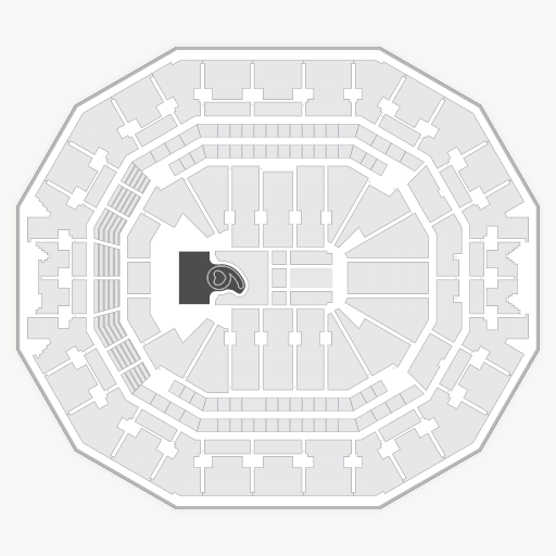 KFC Yum! Center seating chart
