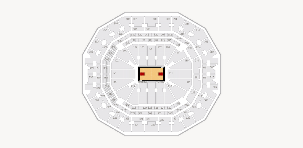 KFC Yum! Center Seating Chart