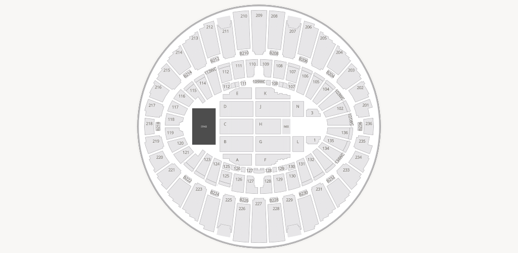 Kia Forum Seating Chart