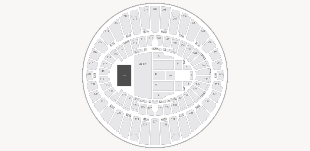 Kia Forum Seating Chart