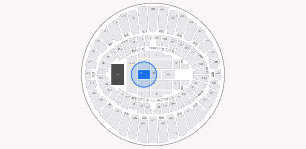Kia Forum Seating Chart