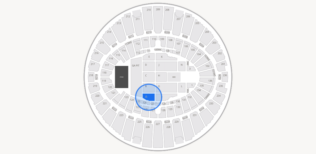 Kia Forum Seating Chart