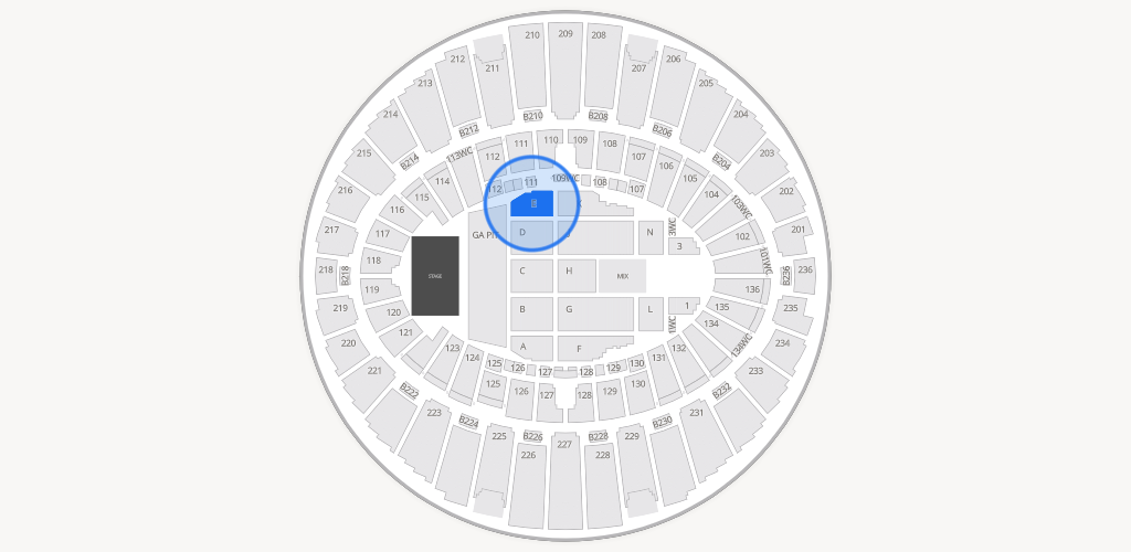 Kia Forum Seating Chart