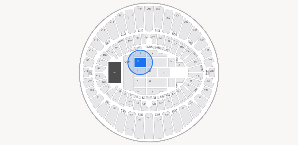 Kia Forum Seating Chart